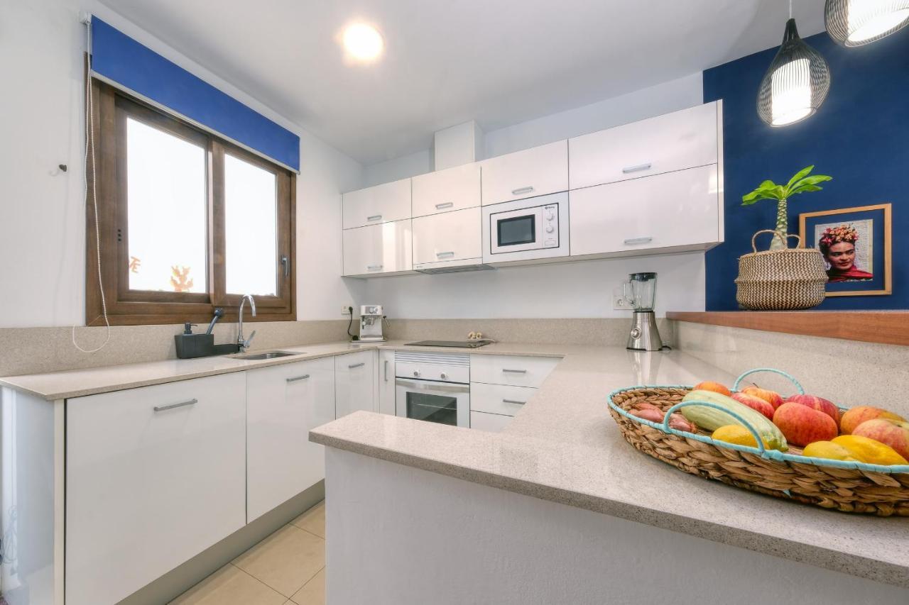 Casa Bleu 2 Floors ,2 Bedrooms ,Equipped Kitchen ,Balcony ,Terrace And Grill Puerto Calero Exterior foto